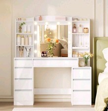 Dressing Table with 8 Drawers