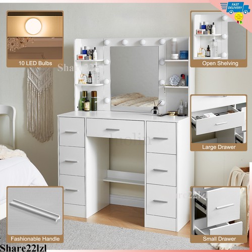 Dressing table with - table,