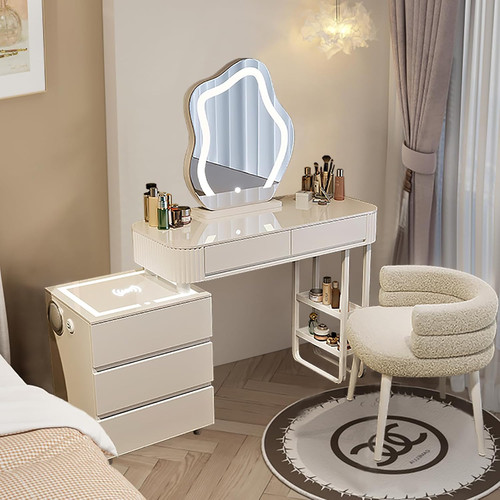 Dressing table with - with, and
