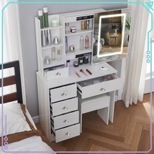 Modern Dressing Desk with LED