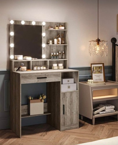 Dressing table with - table, and