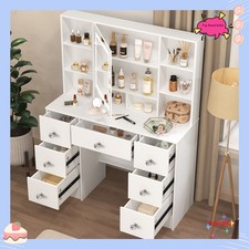 Large Vanity Makeup Desk with