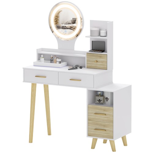 Dressing table with - with, and