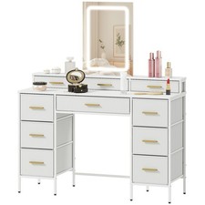 HOMCOM Dressing Table with LED