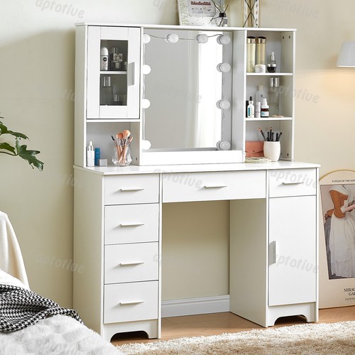 Dressing table with - table, led