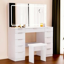 Large Dressing Table With LED