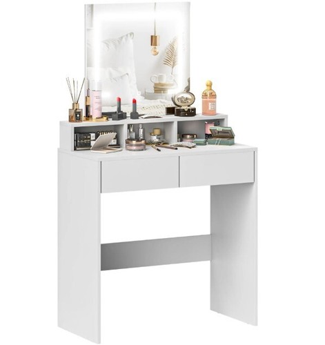 Dressing table with mirror - dressing,