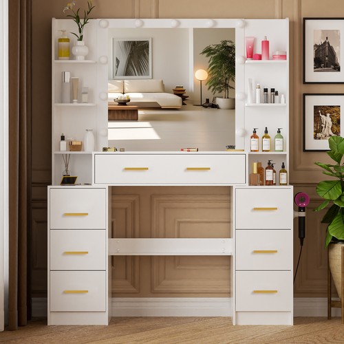 Large vanity dressing table - dressing,