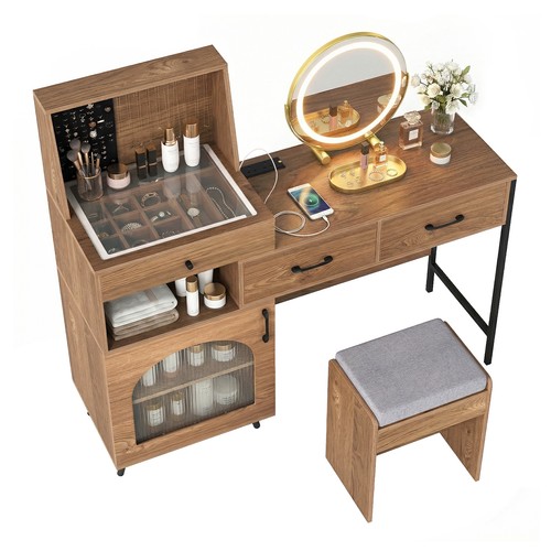 Costway makeup vanity - vanity, table